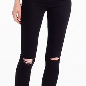J. Crew Distressed 9" lookout high-rise Jean 28